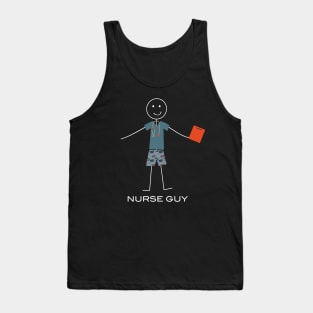 Funny Mens Nurse Guy Tank Top